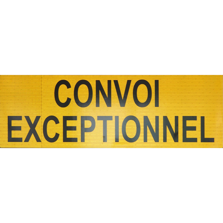 Označenie CONVOI EXCEPTIONNEL 1200x400