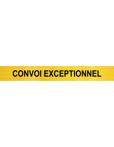 Označenie CONVOI EXCEPTIONNEL 1900x250