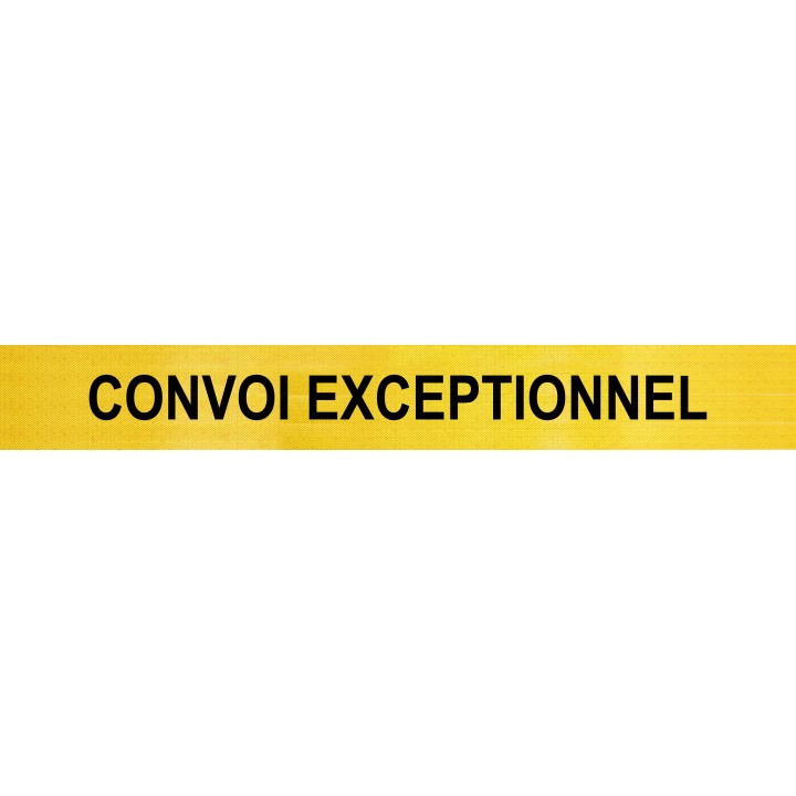 Označenie CONVOI EXCEPTIONNEL 1900x250