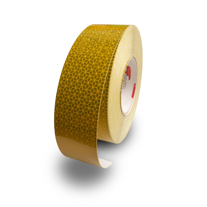 Reflexná páska na pevný podklad biela/žltá/červená Orafol