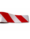 Reflexná páska bielo-červená 141 mm DIN 30710