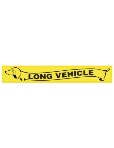 Označenie Long Vehicle jazvečík