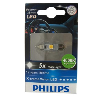 Žiarovka LED 12V sv8,5 Philips 10,5x38