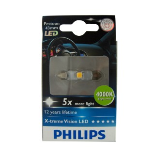 Žiarovka LED 12V sv8,5 Philips 10,5x43