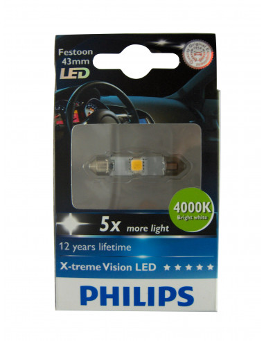 Žiarovka LED 12V sv8,5 Philips 10,5x43