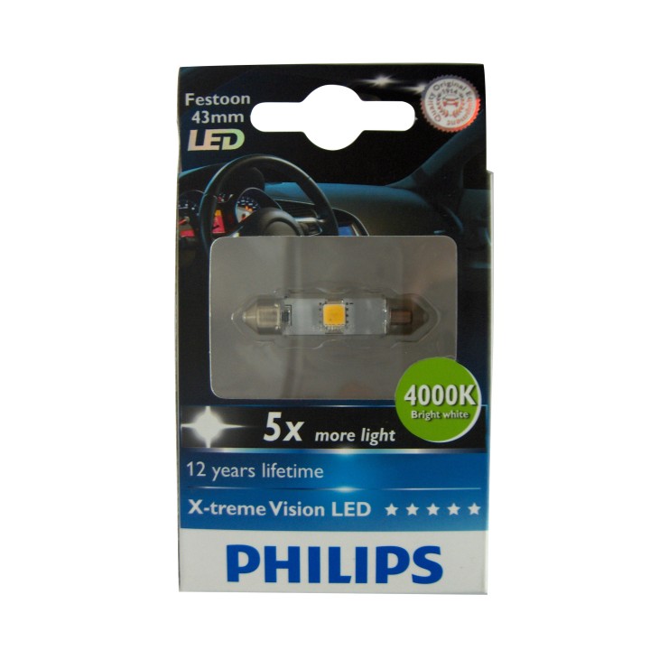 Žiarovka LED 12V sv8,5 Philips 10,5x43