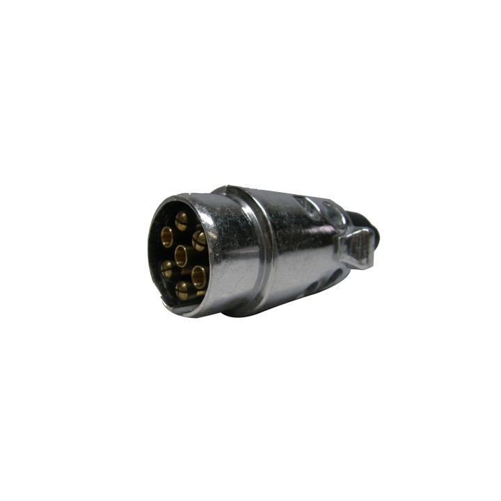 Zástrčka 12V 7-pin kovová