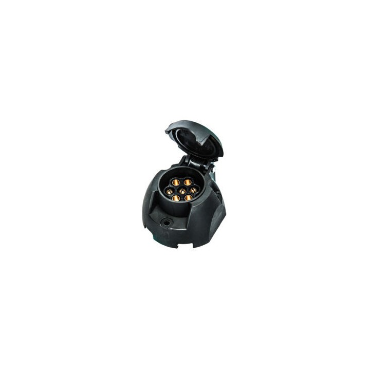 Zásuvka 12V 7-pin plastová