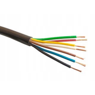 Kábel 7 žilový 1x1,5mm 6x1mm
