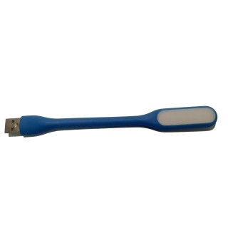 Ohybná silikónová LED lampa na USB do auta