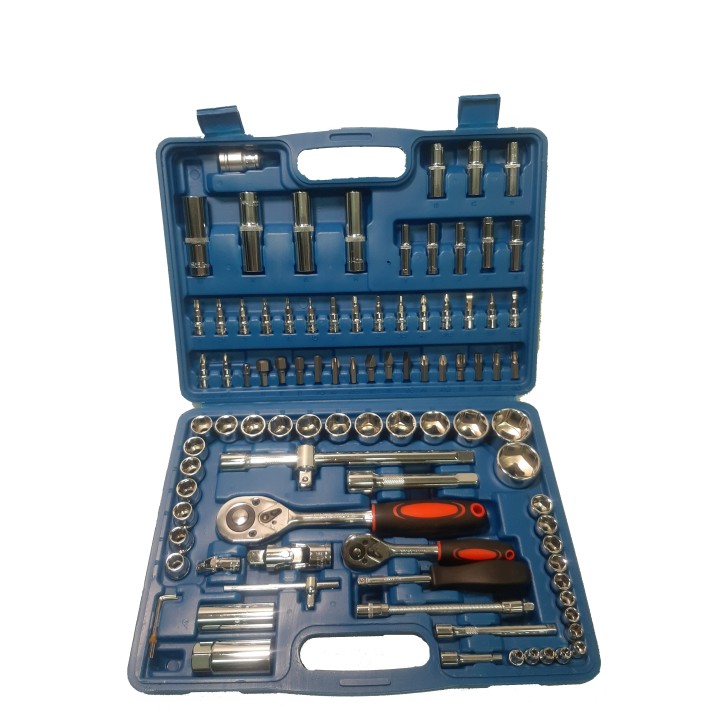 Gola sada 1/2" + 1/4" s račňou 94-dielna