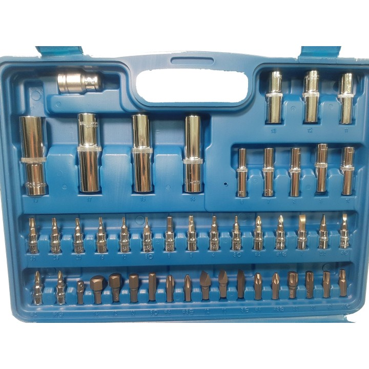 Gola sada 1/2" + 1/4" s račňou 94-dielna