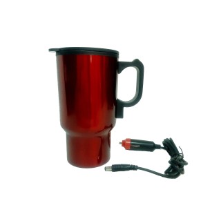 Termohrnček s ohrevom 12V – 450 ml, Vyhrievaný hrnček do auta