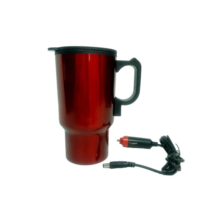 Termohrnček s ohrevom 12V – 450 ml, Vyhrievaný hrnček do auta
