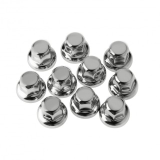 Chrómový kryt matice disku krátky 4 cm (32 / 33 mm)