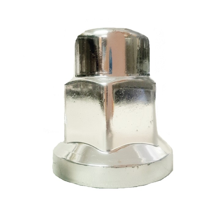 Chrómový kryt matice disku dlhý 5,3 cm (32 / 33 mm)