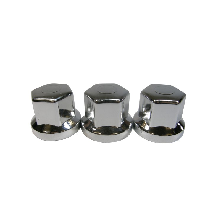 Chrómový kryt matice disku krátky 4 cm (32 / 33 mm)