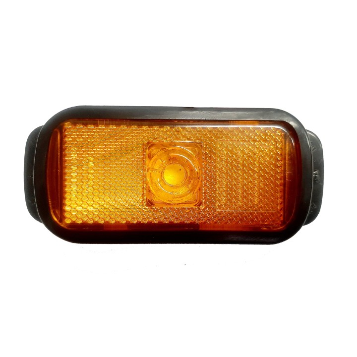 Obrysové svetlo oranžové s odrazkou 10 LED