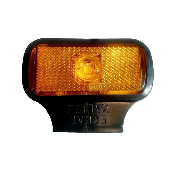 Obrysové svetlo oranžové s odrazkou a držiakom 10 LED