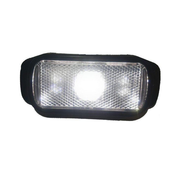 Obrysové svetlo biele s odrazkou 10 LED