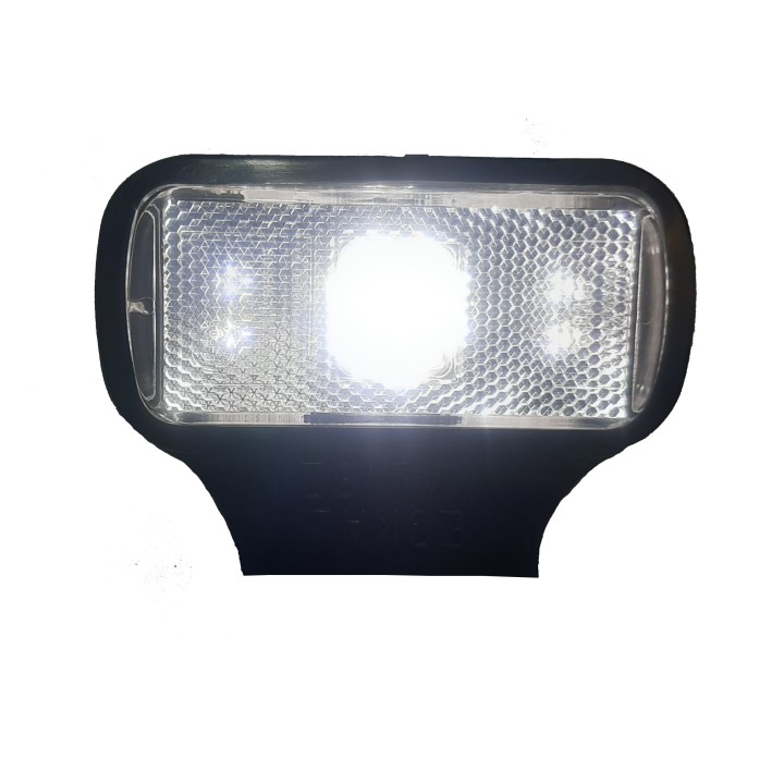 Obrysové svetlo biele s odrazkou a držiakom 10 LED