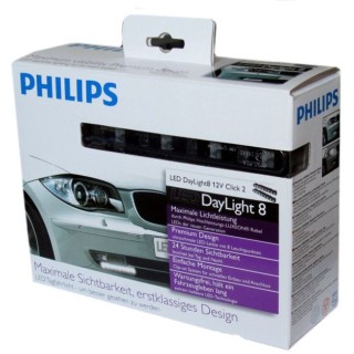 Svetlomet dennej jazdy Philips 8 LED