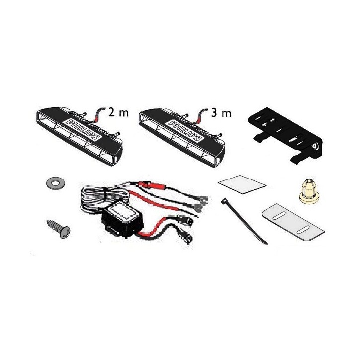 Svetlomet dennej jazdy Philips 5 LED