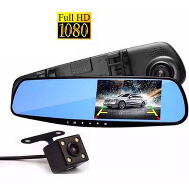Spätné zrkadlo s Full HD kamerou a 4.3" displejom