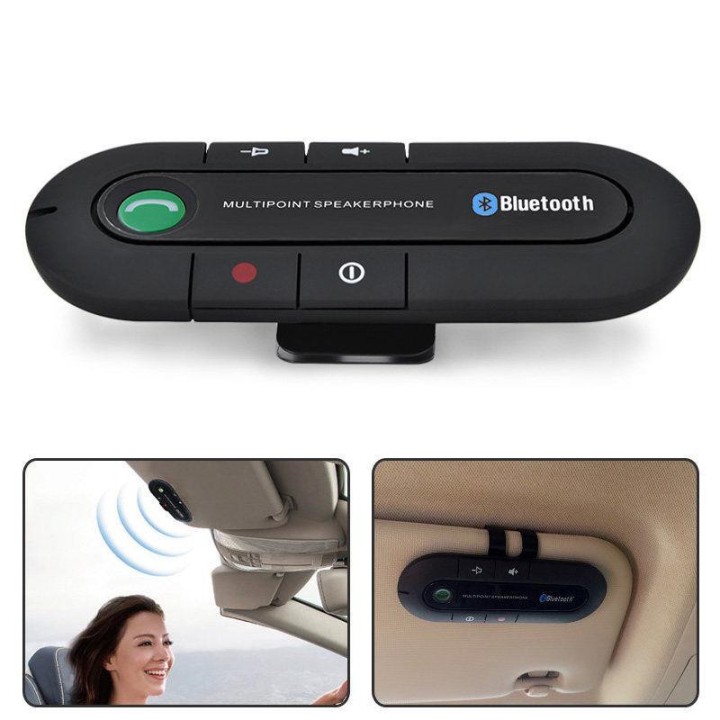 Bluetooth hands-free sada s uchytením na clonu