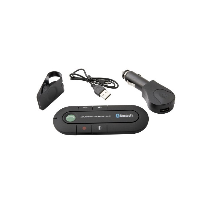 Bluetooth hands-free sada s uchytením na clonu