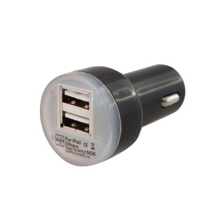 USB autonabíjačka do zapaľovača 12V/24V – 2 porty