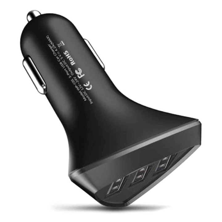 Výkonná USB autonabíjačka Mars 3x USB port 12/24V
