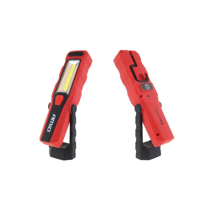 LED pracovná lampa 3W – magnetická, nabíjateľná 230V/12–24V