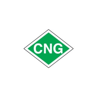 Samolepka označenie CNG – nereflexná