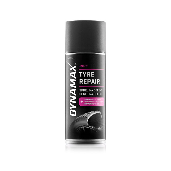 Defekt sprej 400 ml – DYNAMAX DXT1, rýchla núdzová oprava pneumatiky