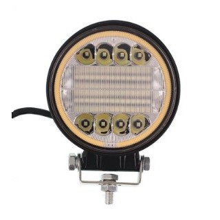 Svetlomet pracovný okrúhly LED 114W s obrysovým svetlom
