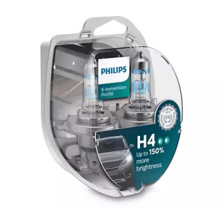 Žiarovka 12V H4 60/55W XtremeVisionPro + 150%