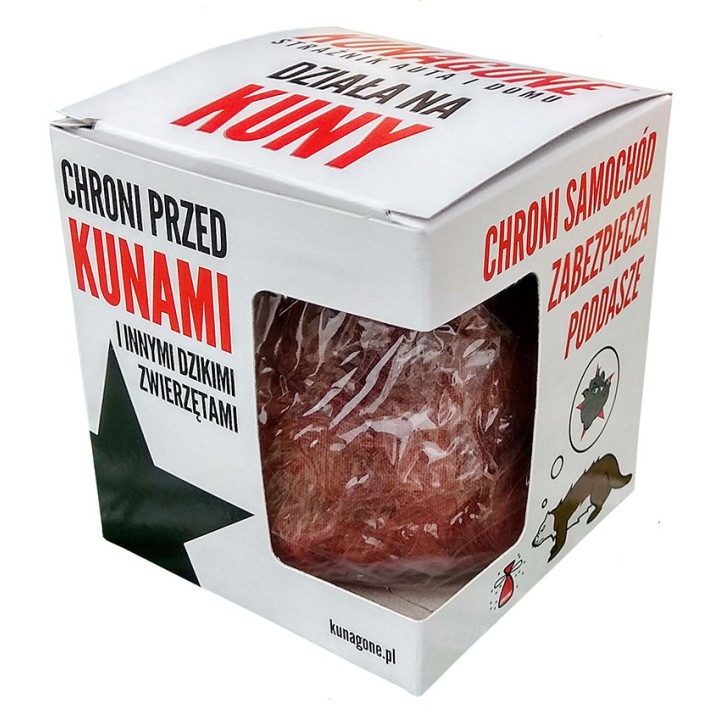 Kunagone – Účinný prírodný odpudzovač kún a divej zveri do auta