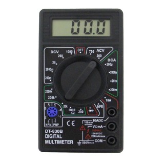 Digitálny multimeter – meranie napätia, prúdu a odporu