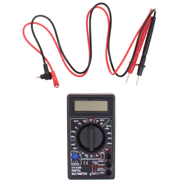 Digitálny multimeter – meranie napätia, prúdu a odporu
