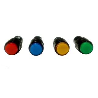 LED kontrolka 12/24 V s konektormi