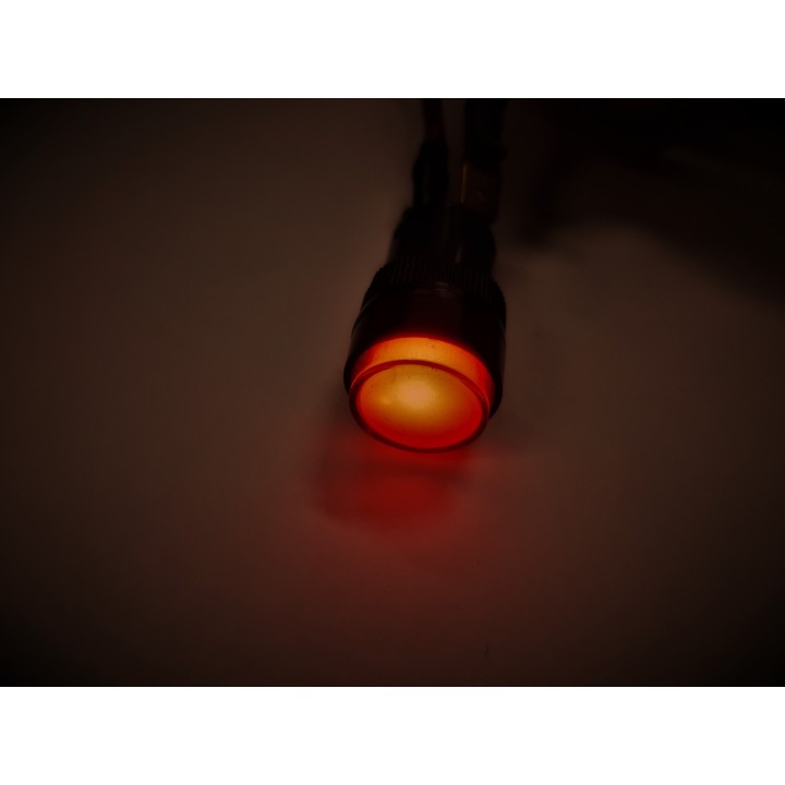 LED kontrolka 12/24 V s konektormi