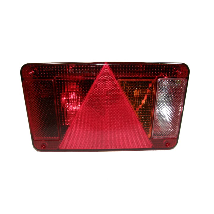 Lampa zadná 5 komorová s trojuholníkom