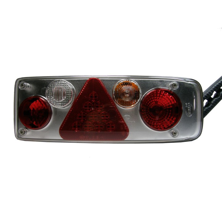 Lampa zadná HELLA s LED trojuholníkom