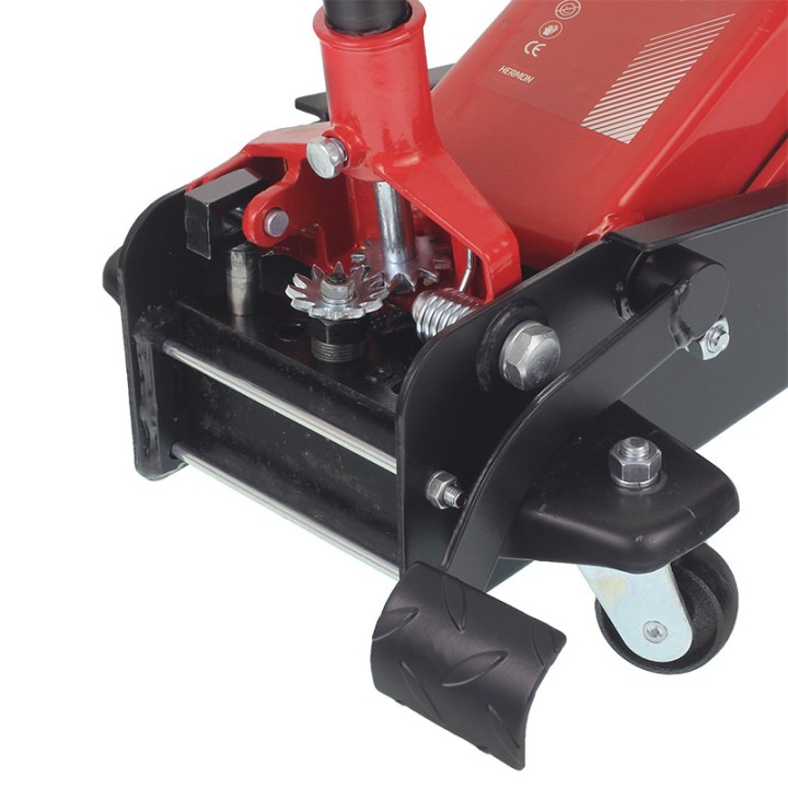 Kolieskový hydraulický zdvihák 3 t 145–500 mm s pedálom