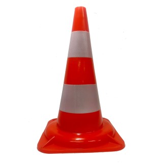 Cestársky kužeľ 75 cm – reflexný a stabilný | TRUCKERSHOP.SK