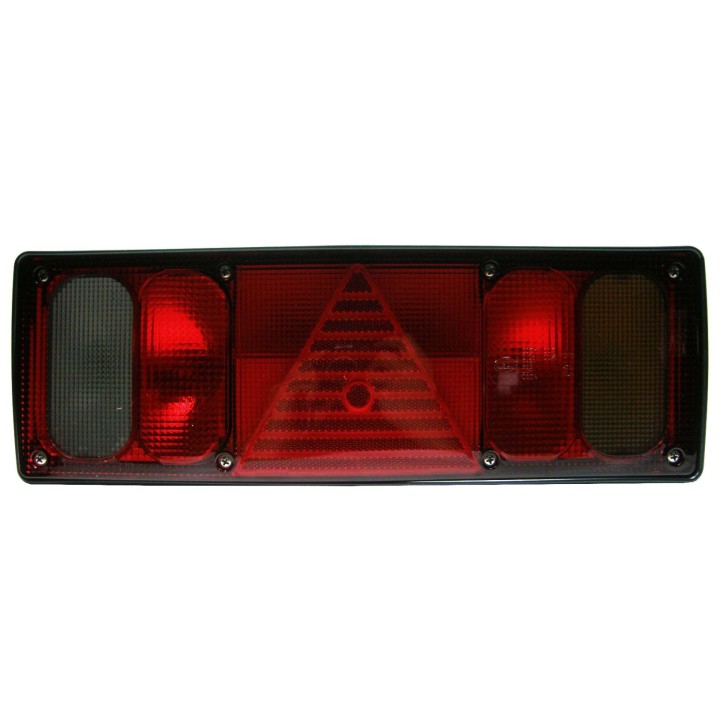 Lampa zadná HELLA 6-komorová s trojuholníkom