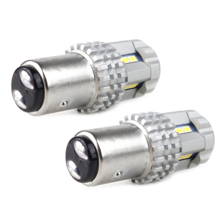 Žiarovky LED 12/24V 21/5W Bay15D 22LED Canbus