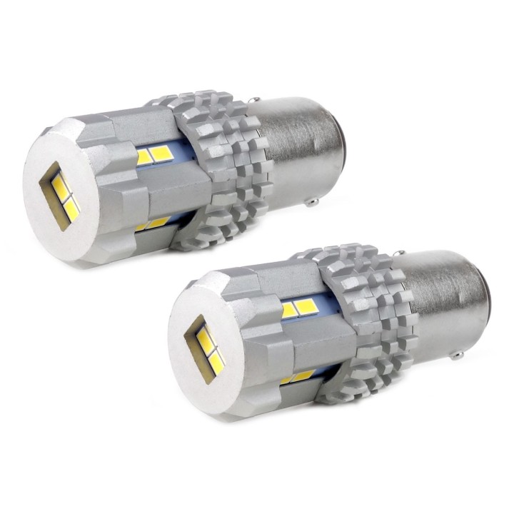 Žiarovky LED 12/24V 21/5W Bay15D 22LED Canbus