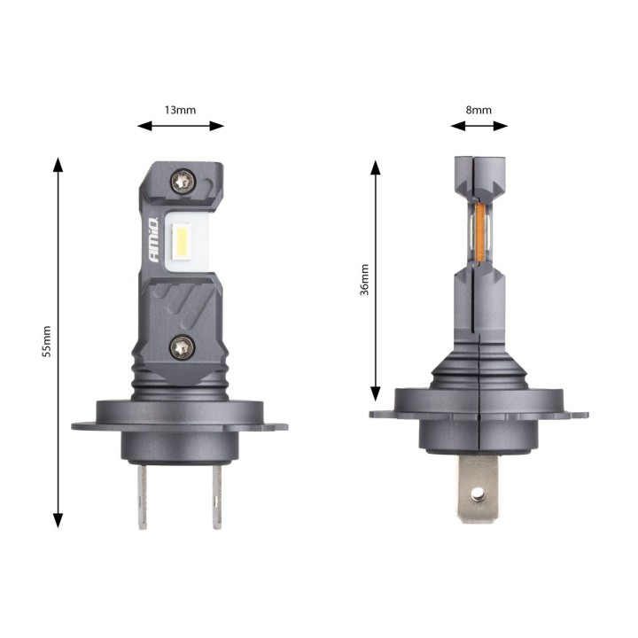 Žiarovka LED H7/H18 12V 6000k Canbus Hybrid